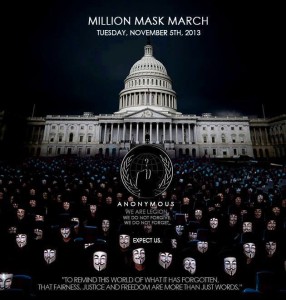 million mask march