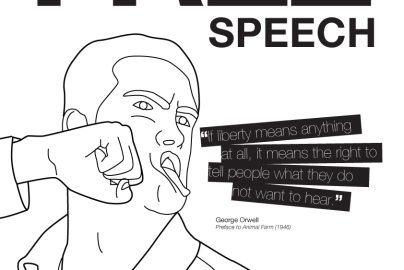 freedom of speech attacked hit hard