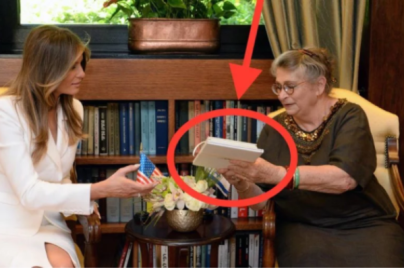 israel-first-lady-melania-barron-trump-book-gift