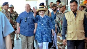 Hillary Clinton arrives in Jodphur India on Tuesday AP PhotoSunil Verma foxnews-com