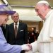Queen and Pope Francis at the Vatican