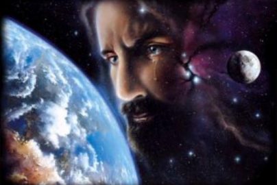 Jesus' face in Space