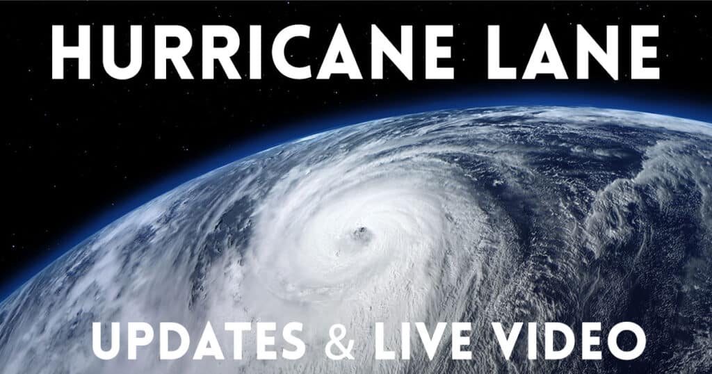hurricane lane updates and live info