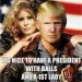 potus trump and 1st lady balls no balls lol