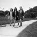 Mack Students Walking On The First Day Of School, September 1940 / IMAGE CREDIT: aadl.org