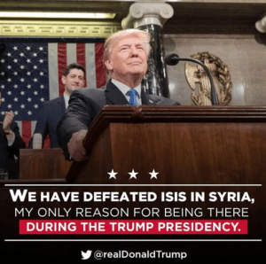 Screenshot - 12_20_2018 , 12_00_18 PM america defeated isis in syria realdonaldtrump
