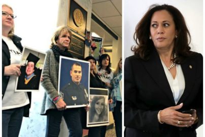 kamala harris angel moms - Matt Perdie Breitbart News Chip Somodevilla Getty Images