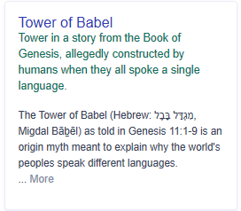 Screenshot - 2_18_2019 , 6_18_38 PM tower of babel definition origin myth