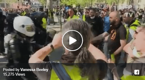 Screenshot - 4_21_2019 , 11_38_41 PM police shooting yellow vest protesters france shocking video monday