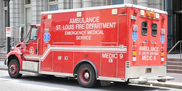 stl pp abortion ambulance 2 up close