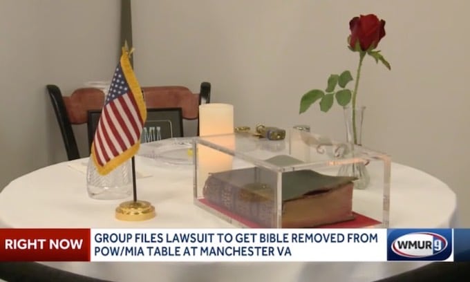 military-lawsuit-against-bible-display-veteran-hospital-mia-pow