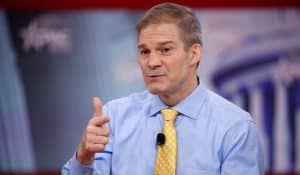 Rep. Jim Jordan speaks at the Conservative Political Action Conference (CPAC) at National Harbour, Maryland