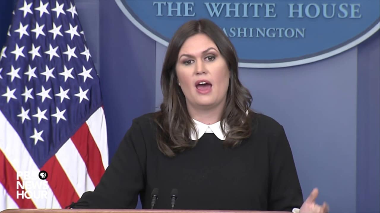 sarah-sanders-white-house-pbs-news-hour-youtube-screenshot-2019-truth