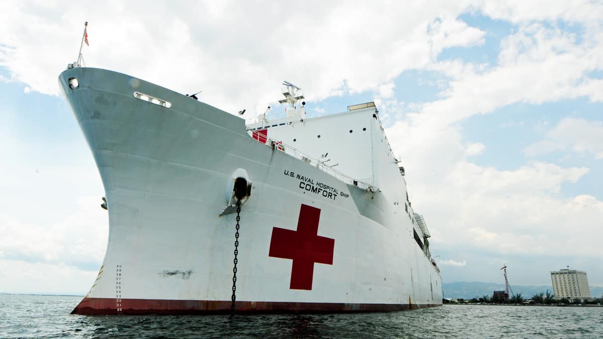 us-naval-hospital-ship-usns-comfort-trump-2020-coronavirus-truth