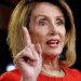 FILE PHOTO: House Speaker Nancy Pelosi holds a weekly news conference on Capitol Hill in Washington