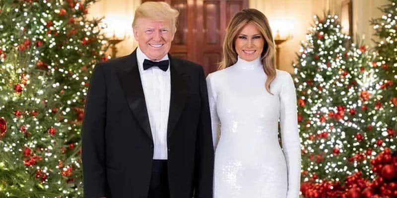 President-Donald-Trump-First-Lady-Melania-Trump-Christmas-Picture-tuskerdaily-com-2020-truth