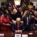President Trump Meets With African American Leaders In The Cabinet Room
