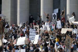 GEORGE FLOYD BLACK LIVES MATTER PROTEST