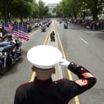 Bikers Line Up For 'Rolling Thunder' Ahead of Memorial Day 2021