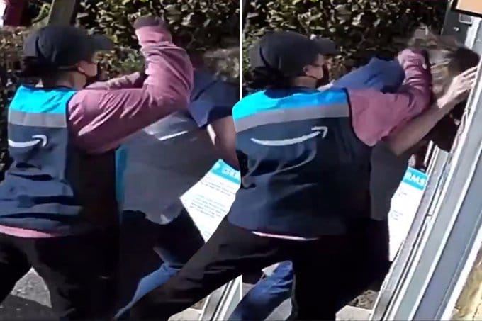 Amazon Driver Brutally Beats Elderly Woman On Front Porch Over Her “White Privilege”