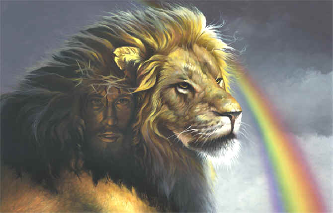 lion-Jesus-rainbow-judah-I-AM
