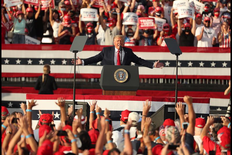 Trump Announces Plans For A Campaign-Style Rally In Georgia