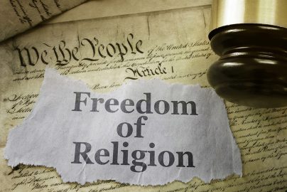 Freedom of Religion concept