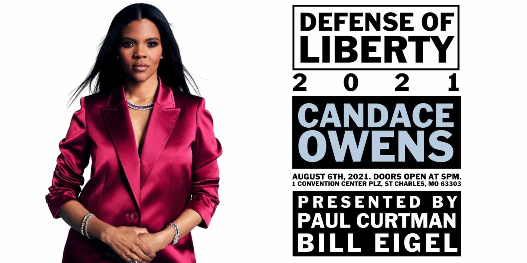Meet Candace Owens in St. Charles Missouri August 6th