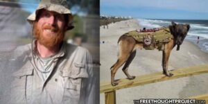 disabled-homeless-vet-and-dog-joshua-rohrer-cops-thefreethoughtproject-com-2022-truth