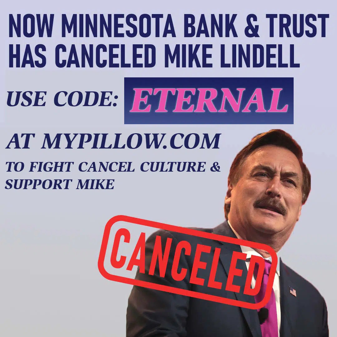 MIKE LINDELL CANCELLED: Up to 66% Off Mike Lindell's MyPillow Promo Code ETERNAL