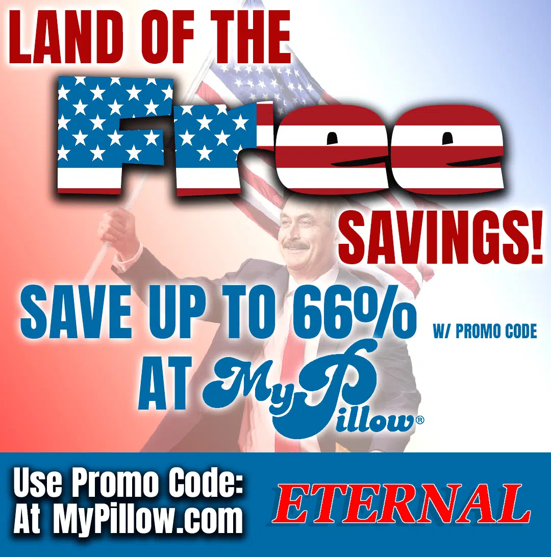 u to 80% off My Pillow by using Promo Code - ETERNAL at Checkout