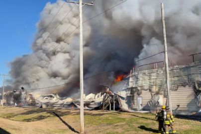 egg-processing-plant-fire-blacklistednews-com-2023-truth