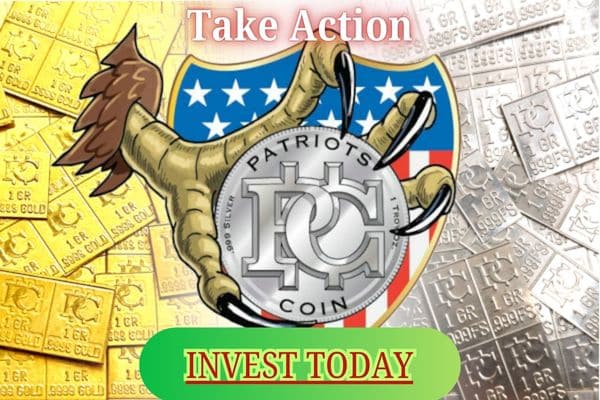 AD: Patriots Coin – Invest In GOD’S MONEY $$$ Gold & Silver – Precious Metals Skyrocketing